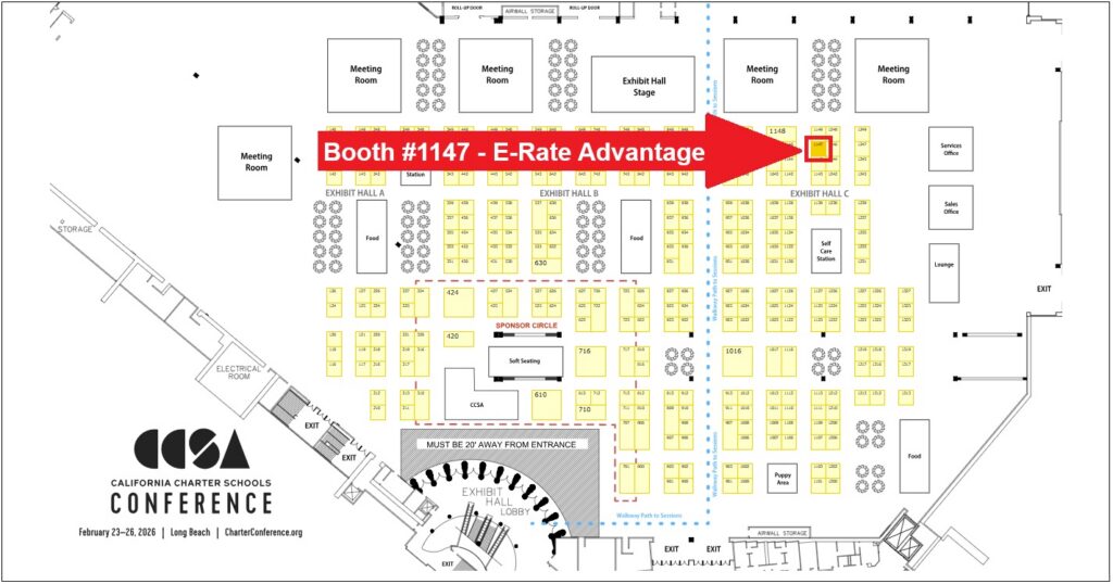 2026 The California Charter Schools Conference Map